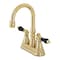 Kingston Brass KS2612PKL Duchess 4" Centerset Bathroom Faucet W/ Brass Pop-Up, Brass KS2612PKL - alternate 1